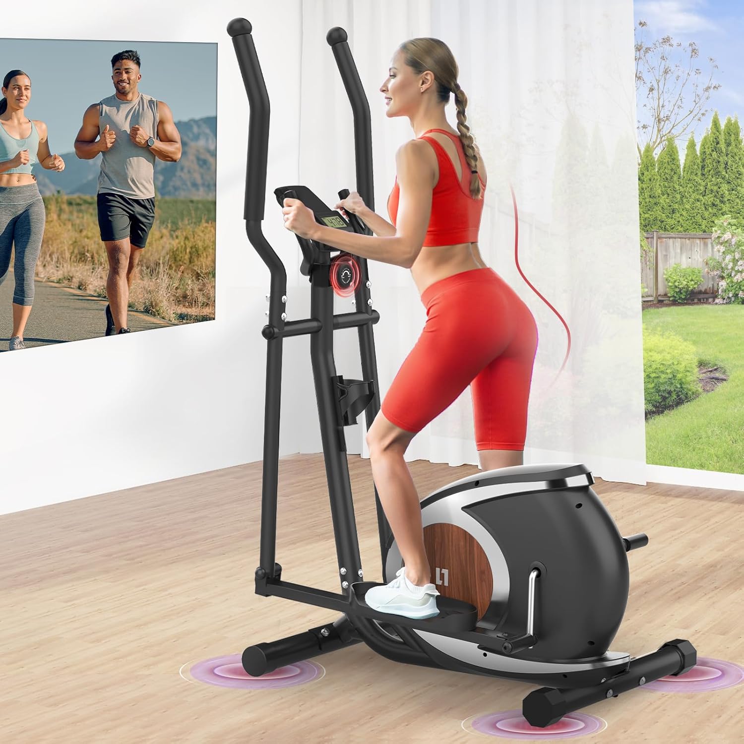 Neezee Ultra-Quiet Elliptical (Bluetooth)